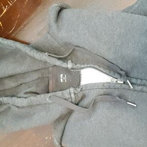 Uniqlo gray zip hoodie XS Men's/M Women's